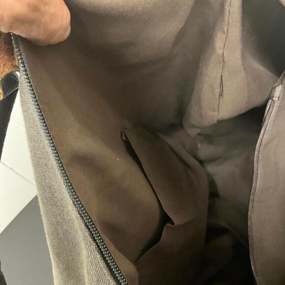 Vintage Classic Fashion Women's Gray Leather Strap Hobo Shoulder Bag Purse - Picture 14 of 16